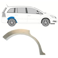 Lem zadného blatníka pre Opel Zafira B 2005-2012 / Pravá 14756