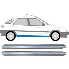 Opravný plech prahu pre Citroen ZX 1991-1997 / Ľavá+Pravá / Sada 11343