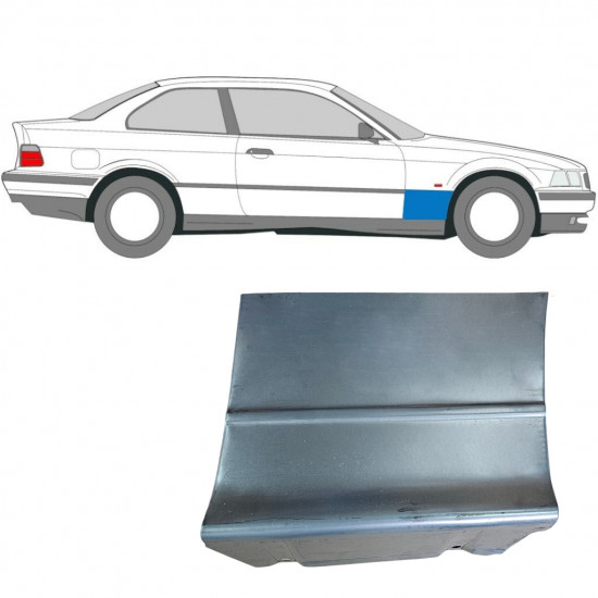 Opravný plech predného blatníka pre BMW E36 3 1990-2000 / Pravá / COUPE 6210