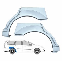 Lem zadného blatníka pre Ford Focus 1998-2004 / Ľavá+Pravá / COMBI / Sada 6292