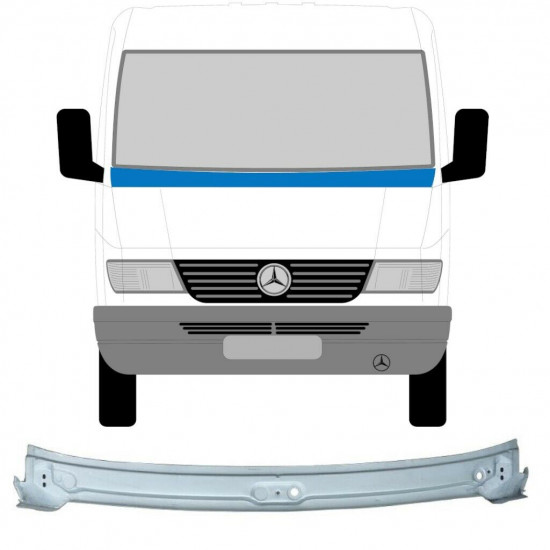 Opravný plech pod predné sklo pre Mercedes Sprinter 1995-2006 5349