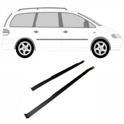 Objímky palivovej nádrže pre VW Sharan Ford Galaxy 1995-2010 6601